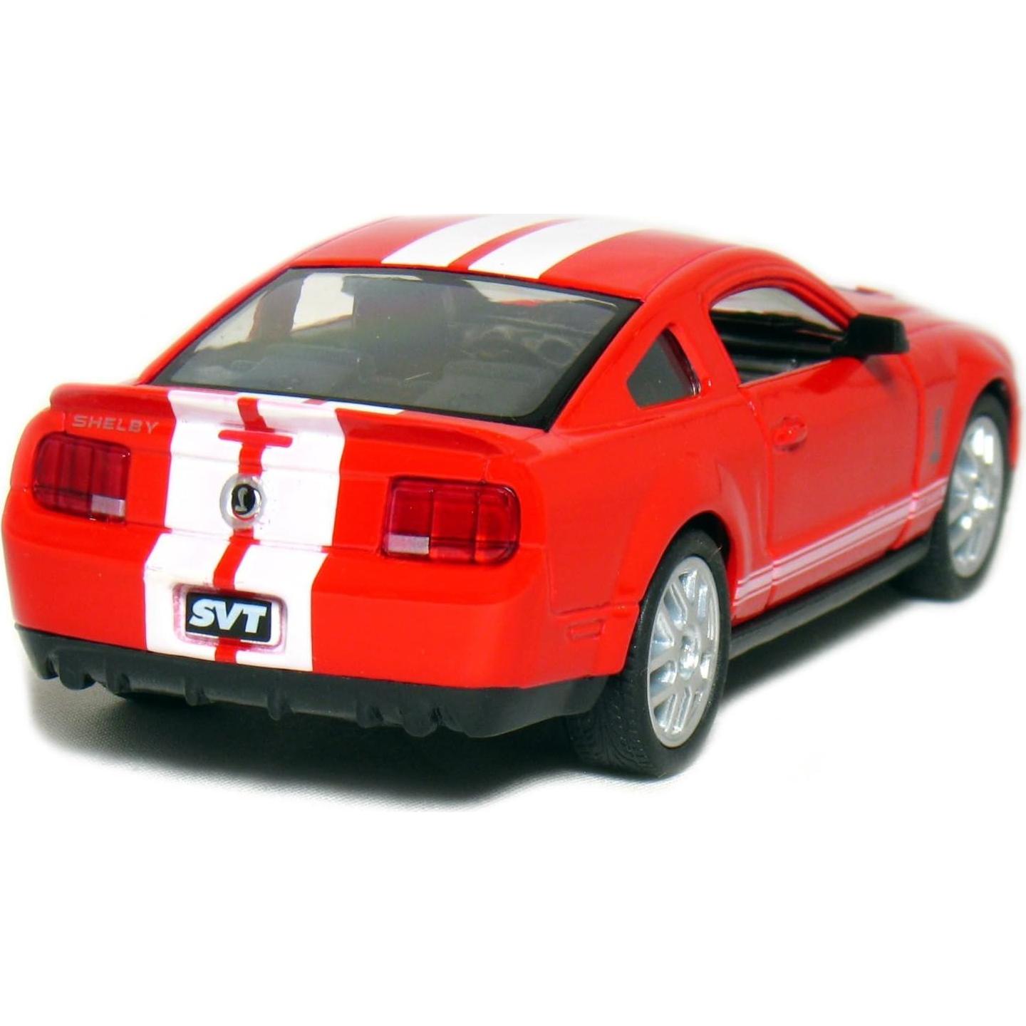 Modelo de Coche Muscle Ford Shelby GT500 2007 KiNSMART 1:38