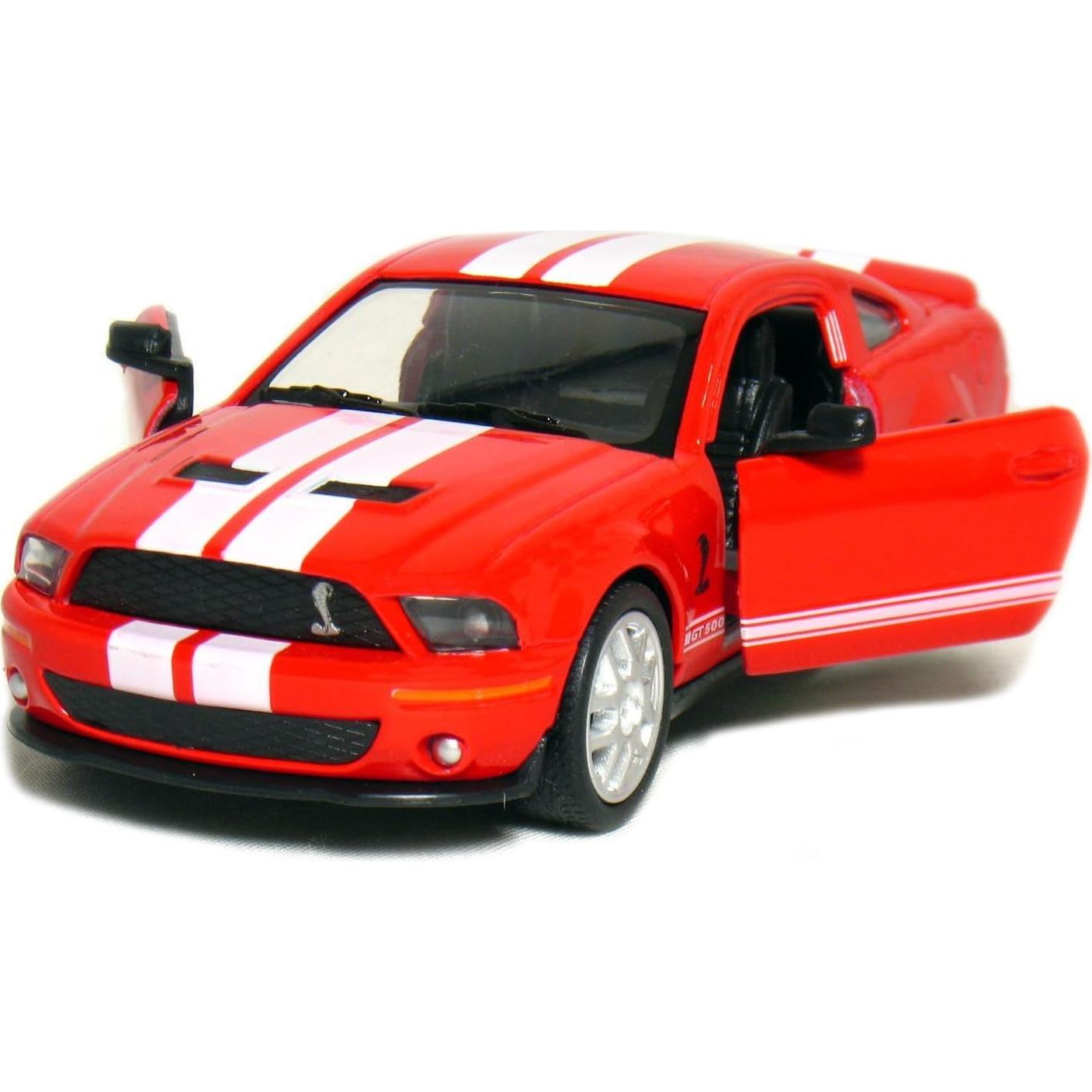 Modelo de Coche Muscle Ford Shelby GT500 2007 KiNSMART 1:38