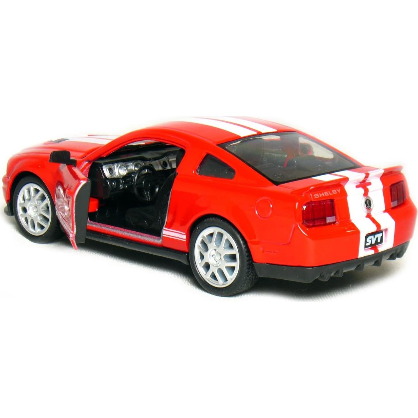 Modelo de Coche Muscle Ford Shelby GT500 2007 KiNSMART 1:38