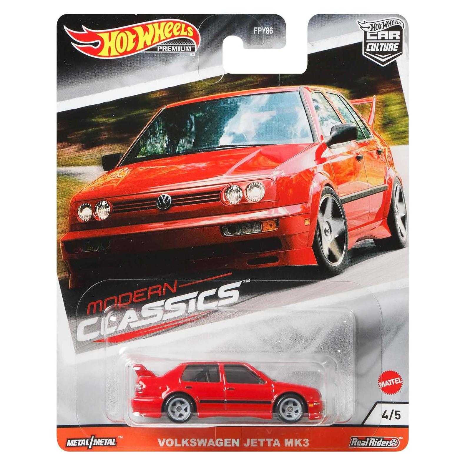 Hot Wheels Volkswagen Jetta Mk3 1:64 Coleccionable Mattel