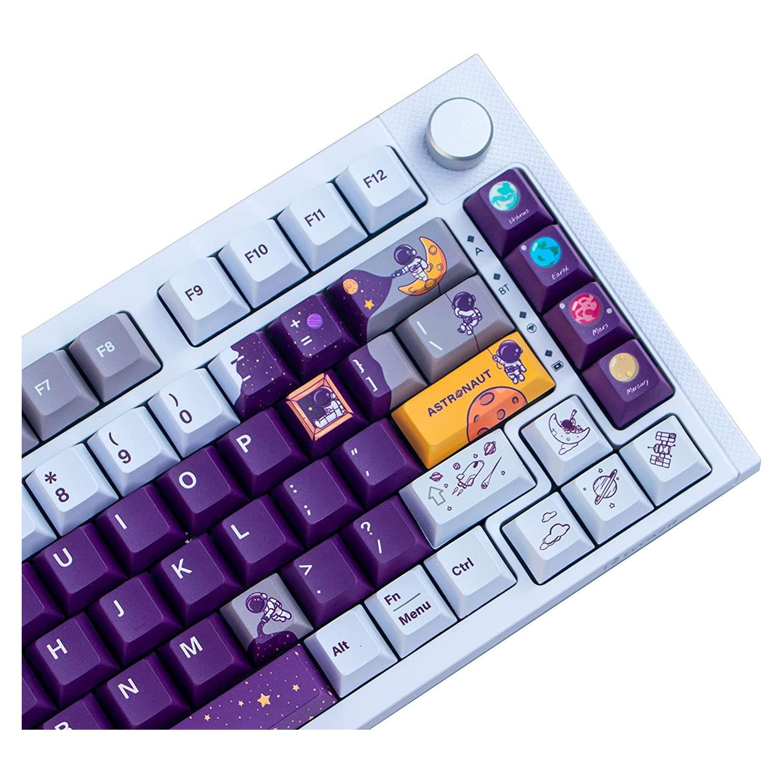 Teclado Mecánico PBT 143 Teclas Cherry Morado MICYFA