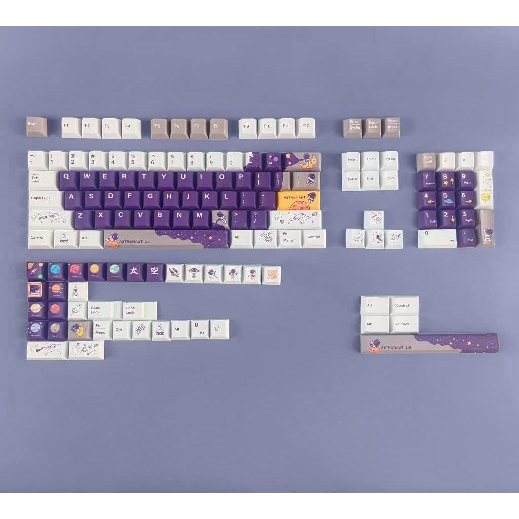 Teclado Mecánico PBT 143 Teclas Cherry Morado MICYFA