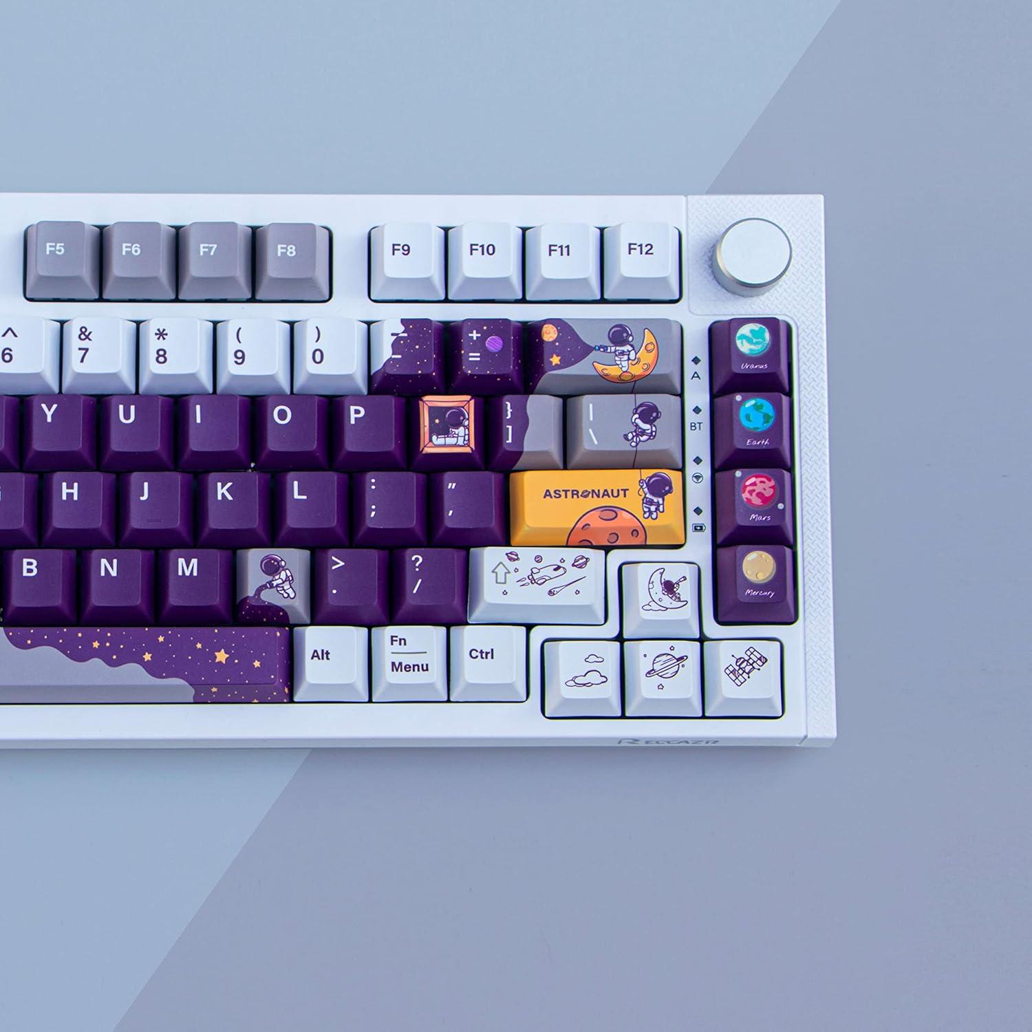 Teclado Mecánico PBT 143 Teclas Cherry Morado MICYFA
