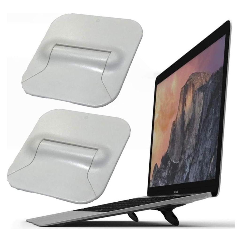 Soporte Ergonómico para Teclado y Laptop Facil Blanco