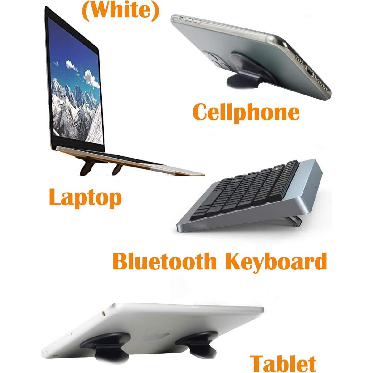 Soporte Ergonómico para Teclado y Laptop Facil Blanco