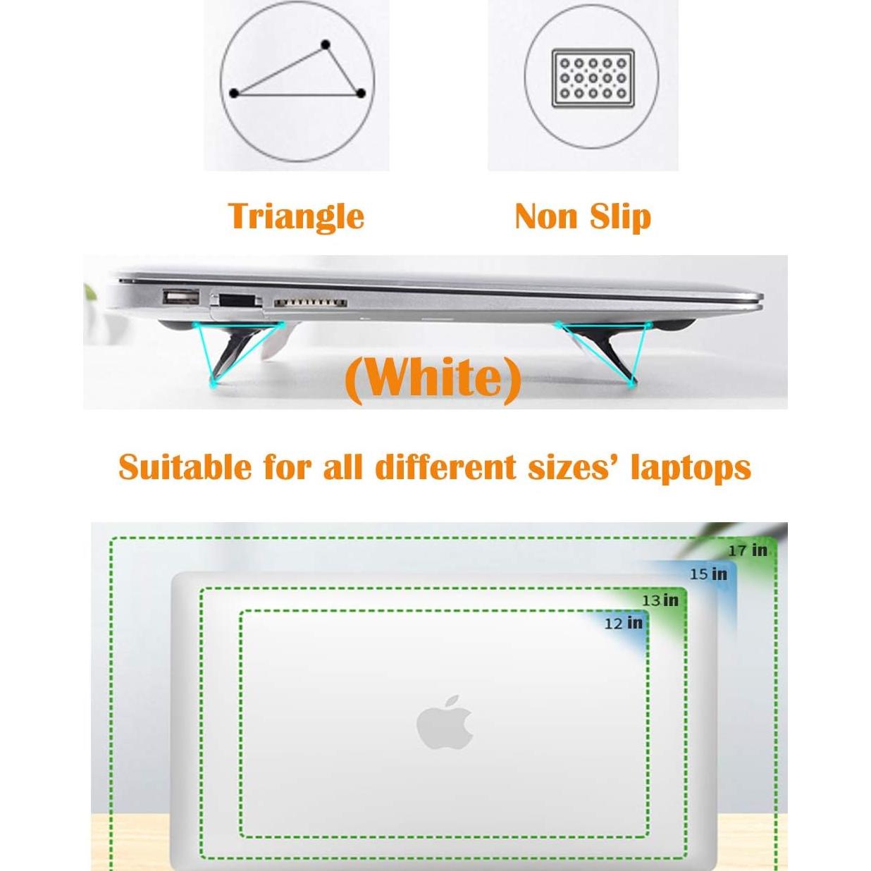 Soporte Ergonómico para Teclado y Laptop Facil Blanco