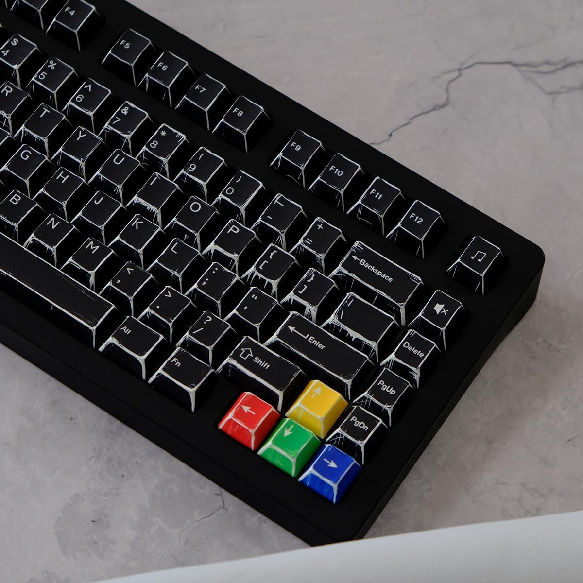 Juego de Teclas Manga 141 PBT Cherry MX Compatible 60% 65% 75% 95%