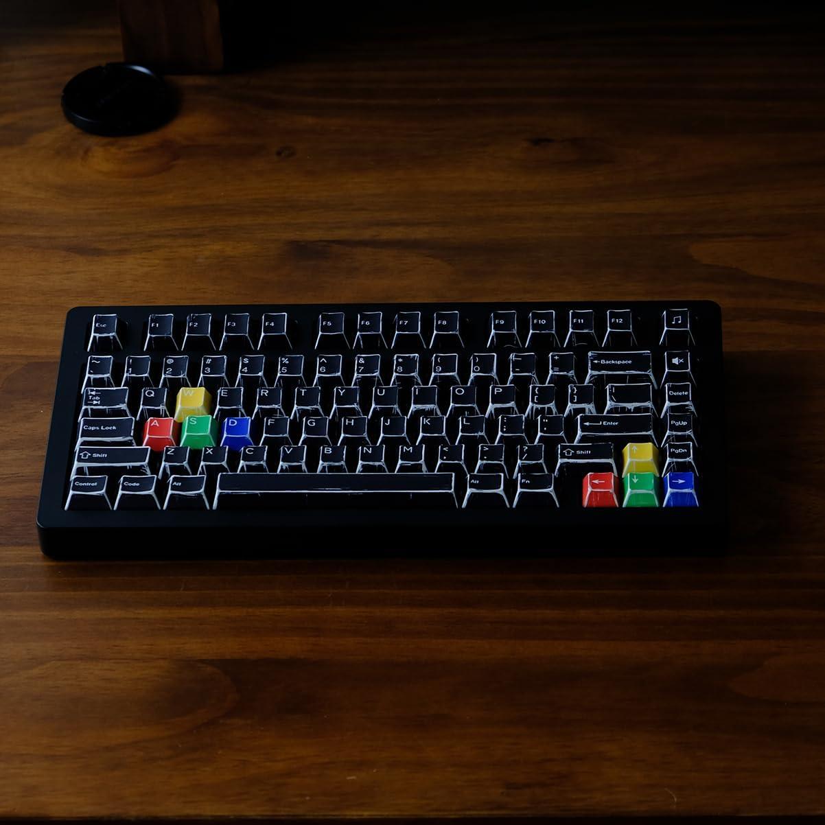 Juego de Teclas Manga 141 PBT Cherry MX Compatible 60% 65% 75% 95%