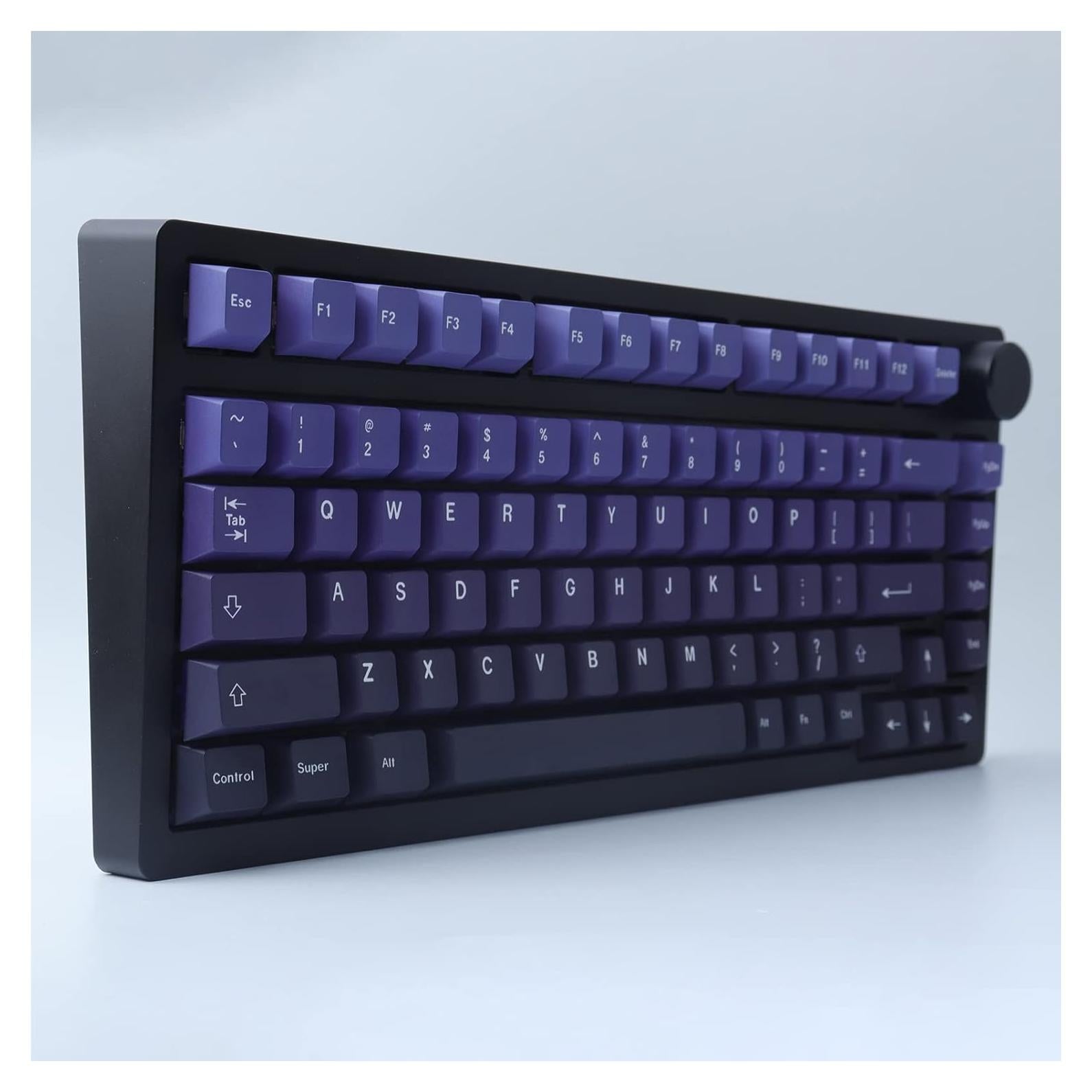 Conjunto de Teclas PBT Hyekit 126 Teclas Gradiente Púrpura