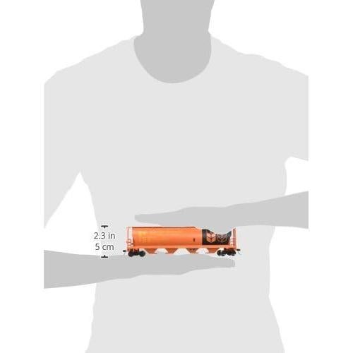 Vagón de Carga Cilíndrico de Grano Bachmann HO 4 Bahías