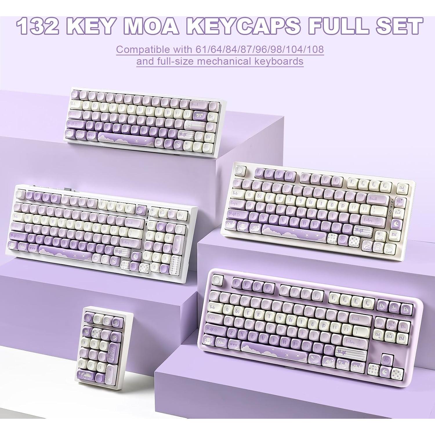 Teclado Mecánico Inalámbrico YUNZII AL80 Plata 136 Teclas MOA