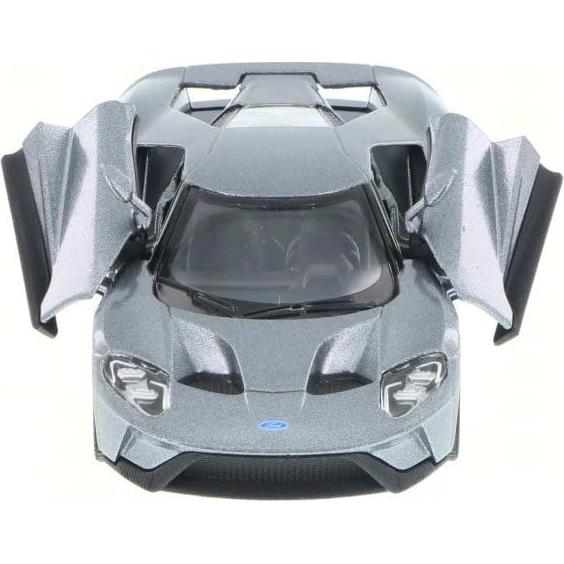Modelo Die-Cast 2017 Ford GT KiNSMART 1:38 12.7 cm Plata