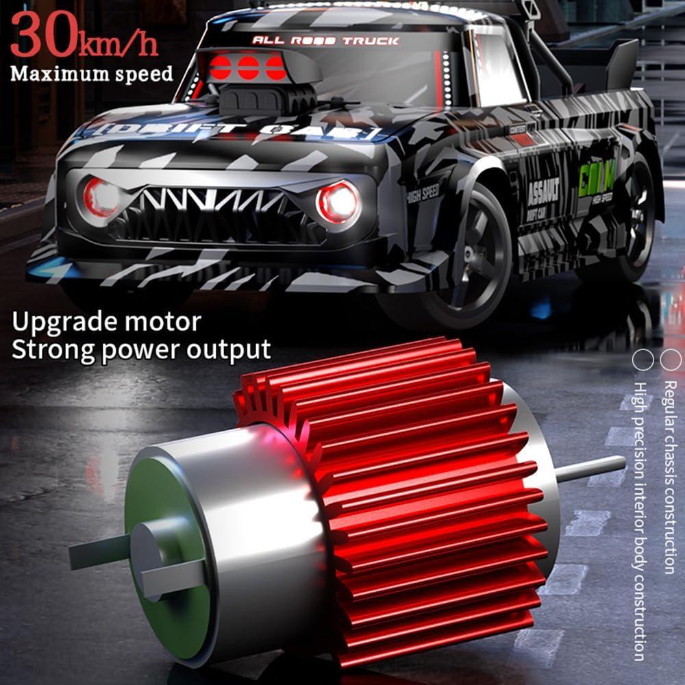 Coche RC Drift Hylukon 1:12 4WD 30 km/h con Luces LED