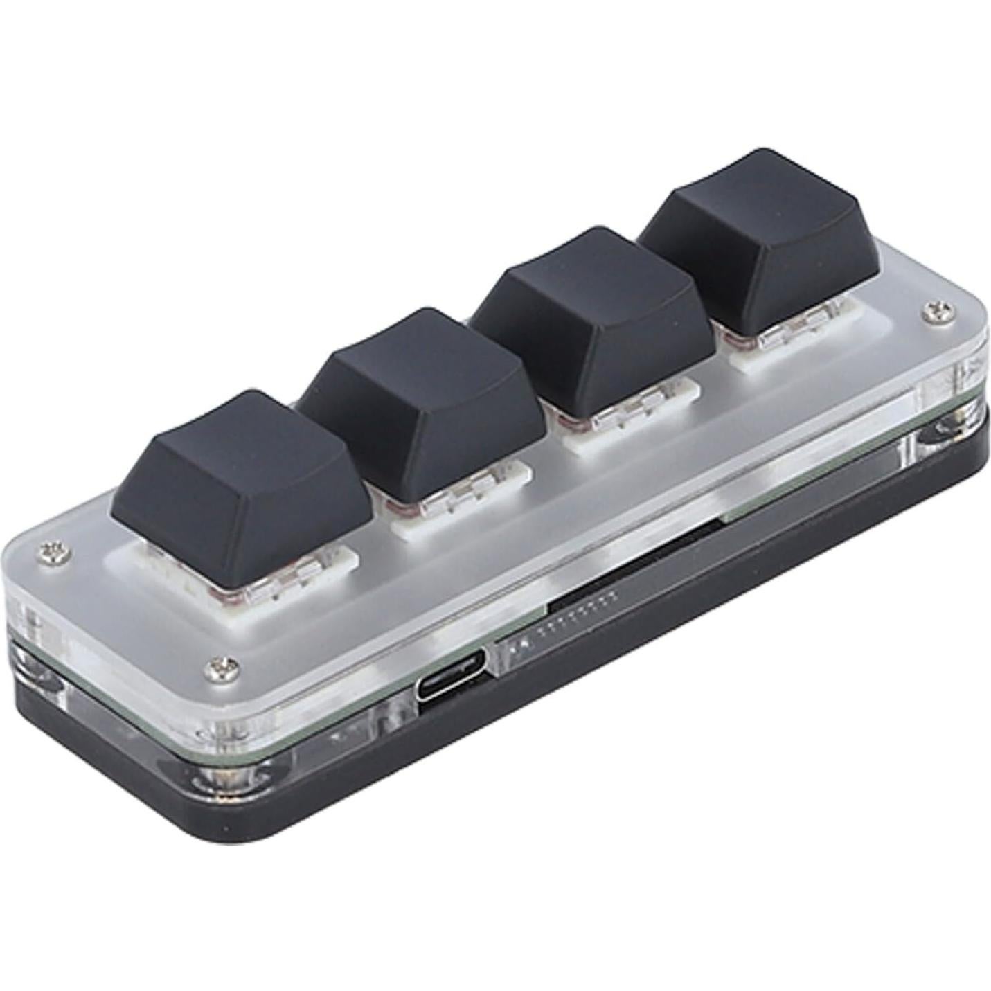 Teclado Mecánico Mini Walfront Red Switch USB C RGB Programable