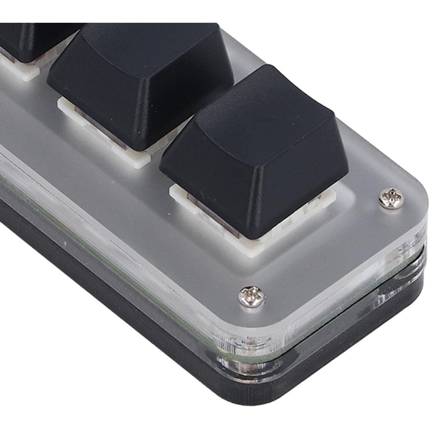 Teclado Mecánico Mini Walfront Red Switch USB C RGB Programable