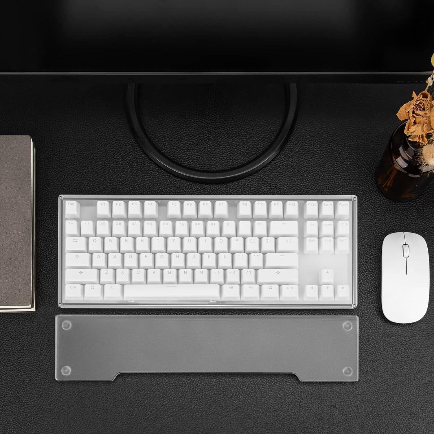 Reposamuñecas Ergonómico Acrílico GEEKRIA para Teclado TKL