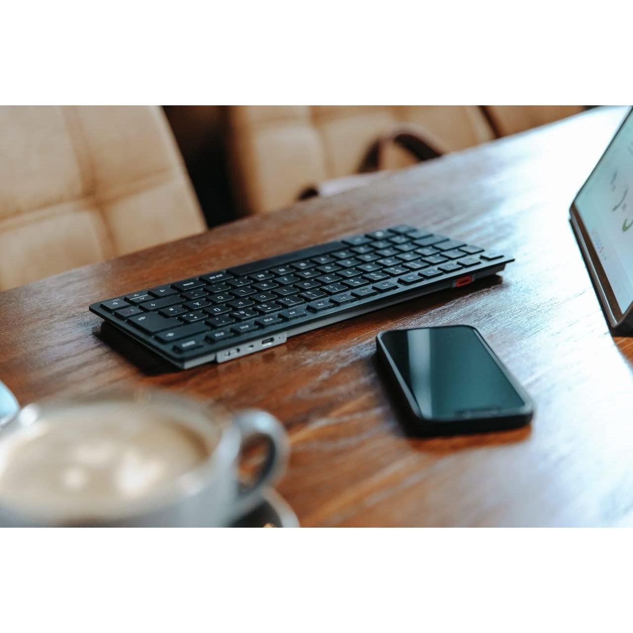 Teclado Inalámbrico Recargable Cherry KW 9200 MINI Bluetooth