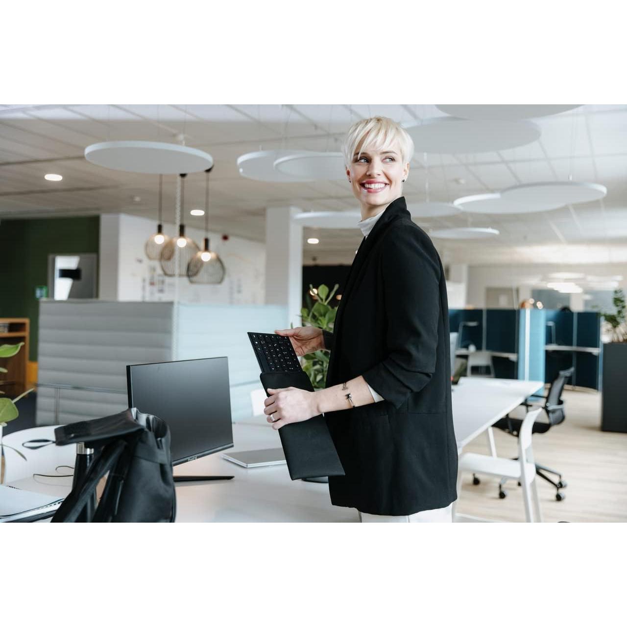 Teclado Inalámbrico Recargable Cherry KW 9200 MINI Bluetooth