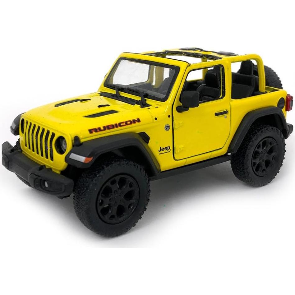 Modelo de Coche de Juguete KiNSMART Jeep Wrangler Rubicon 12.7 cm
