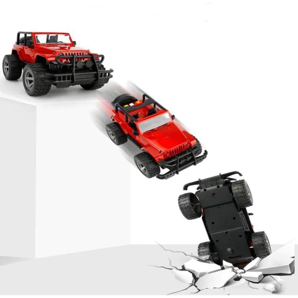 Coche Militar Todo Terreno a Fricción YesToys 22 cm con Luces y Sonidos