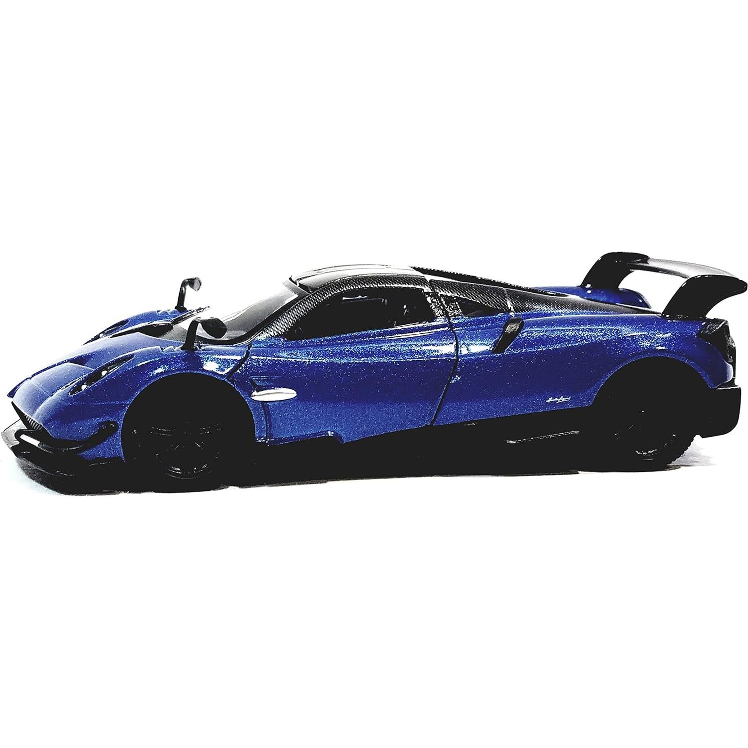 Modelo de Coche Pagani Huayra BC Kinsmart 1:38 Azul