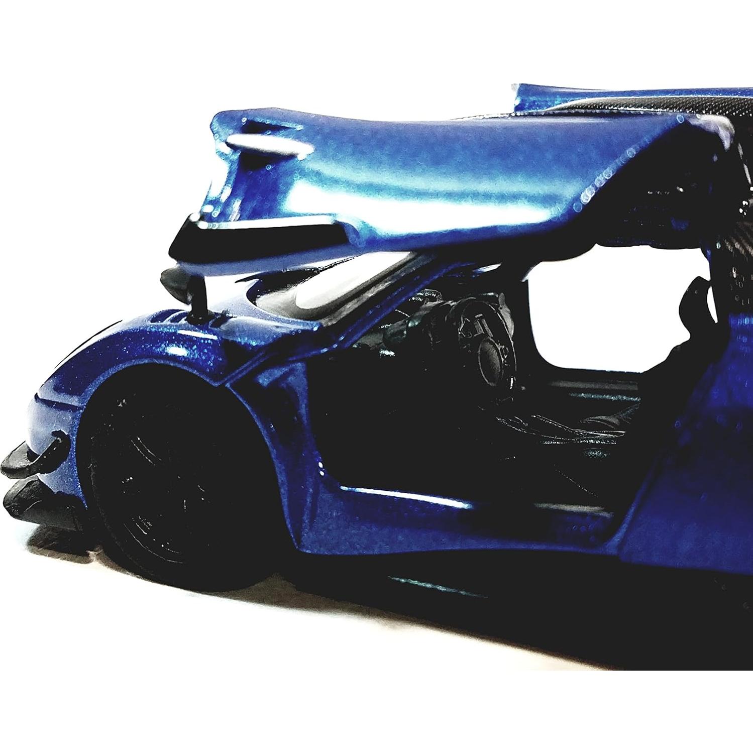 Modelo de Coche Pagani Huayra BC Kinsmart 1:38 Azul