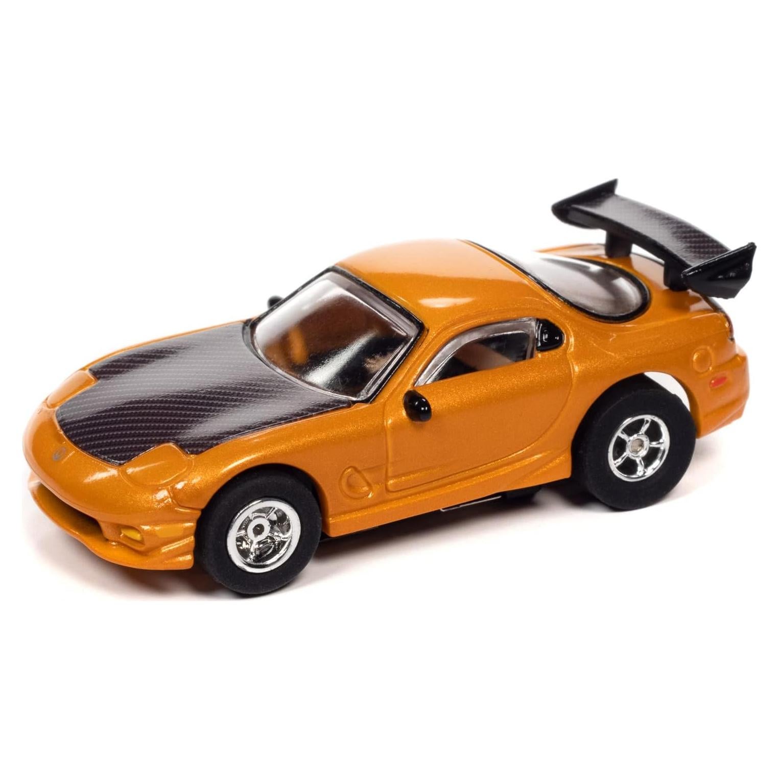 Auto World Xtraction 1995 Mazda RX-7 Naranja Escala HO