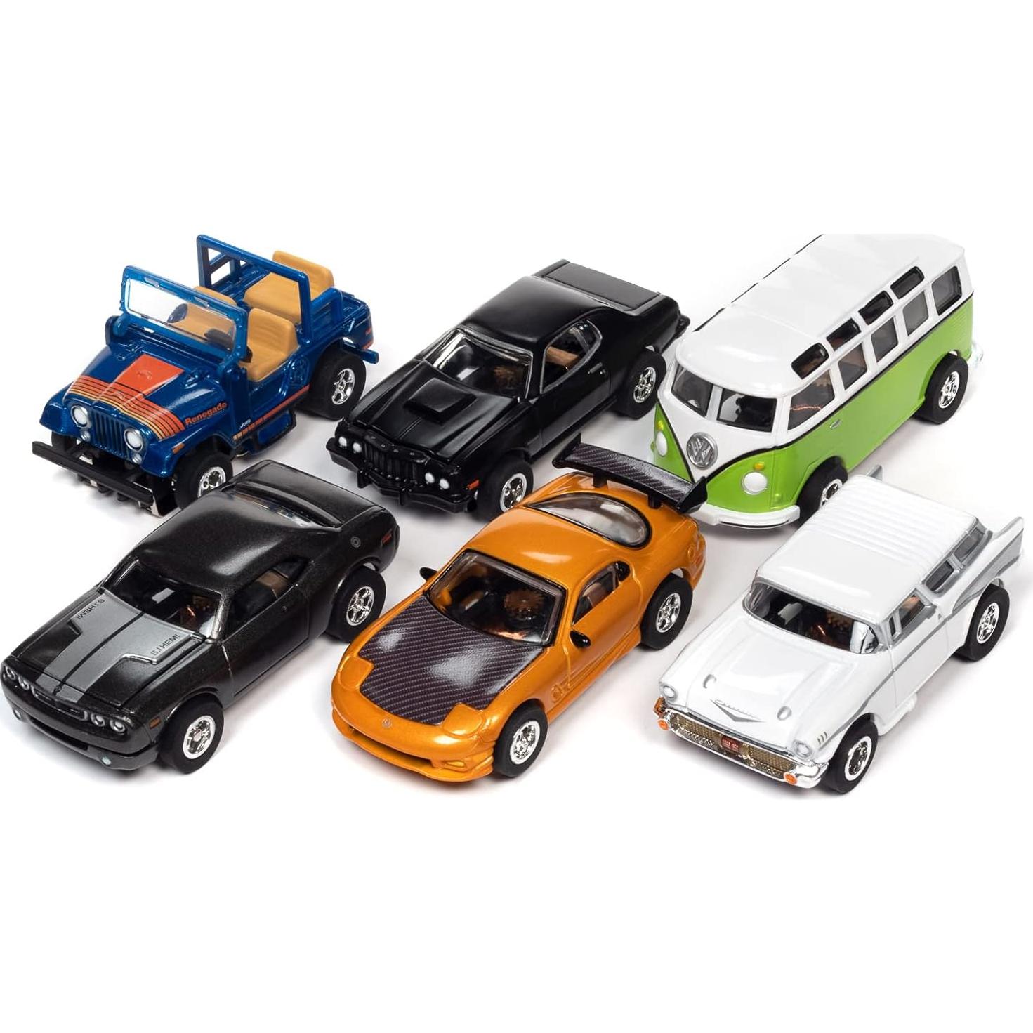 Auto World Xtraction 1995 Mazda RX-7 Naranja Escala HO