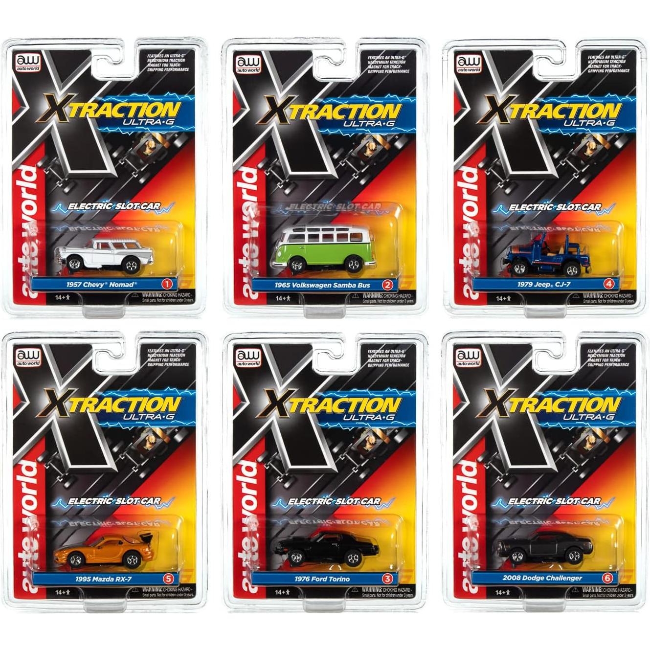 Auto World Xtraction 1995 Mazda RX-7 Naranja Escala HO