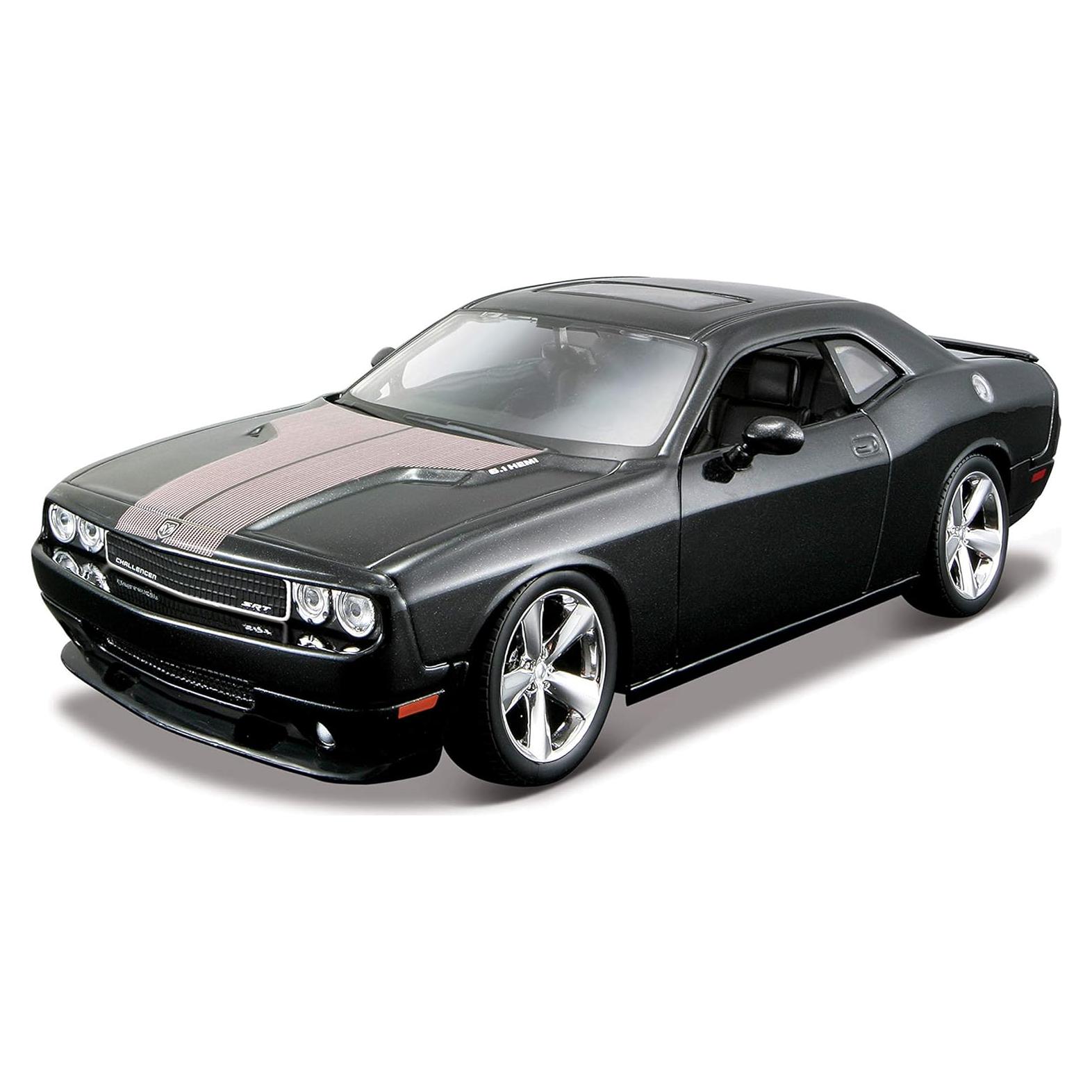 Maisto 1:24 Dodge Challenger SRT8 Modelo Diecast Negro