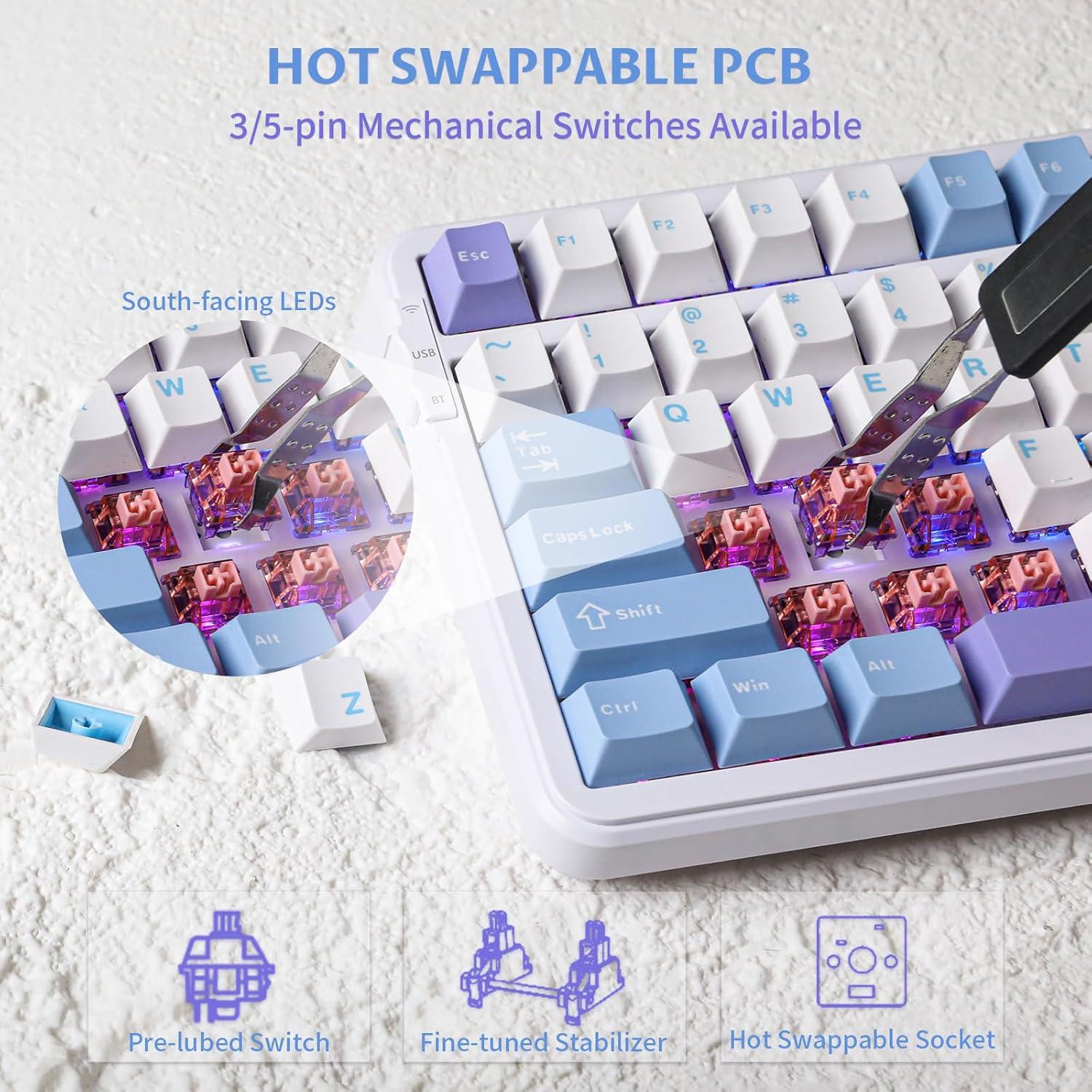 Teclado Inalámbrico EPOMAKER Cypher 96 con Numpad y RGB