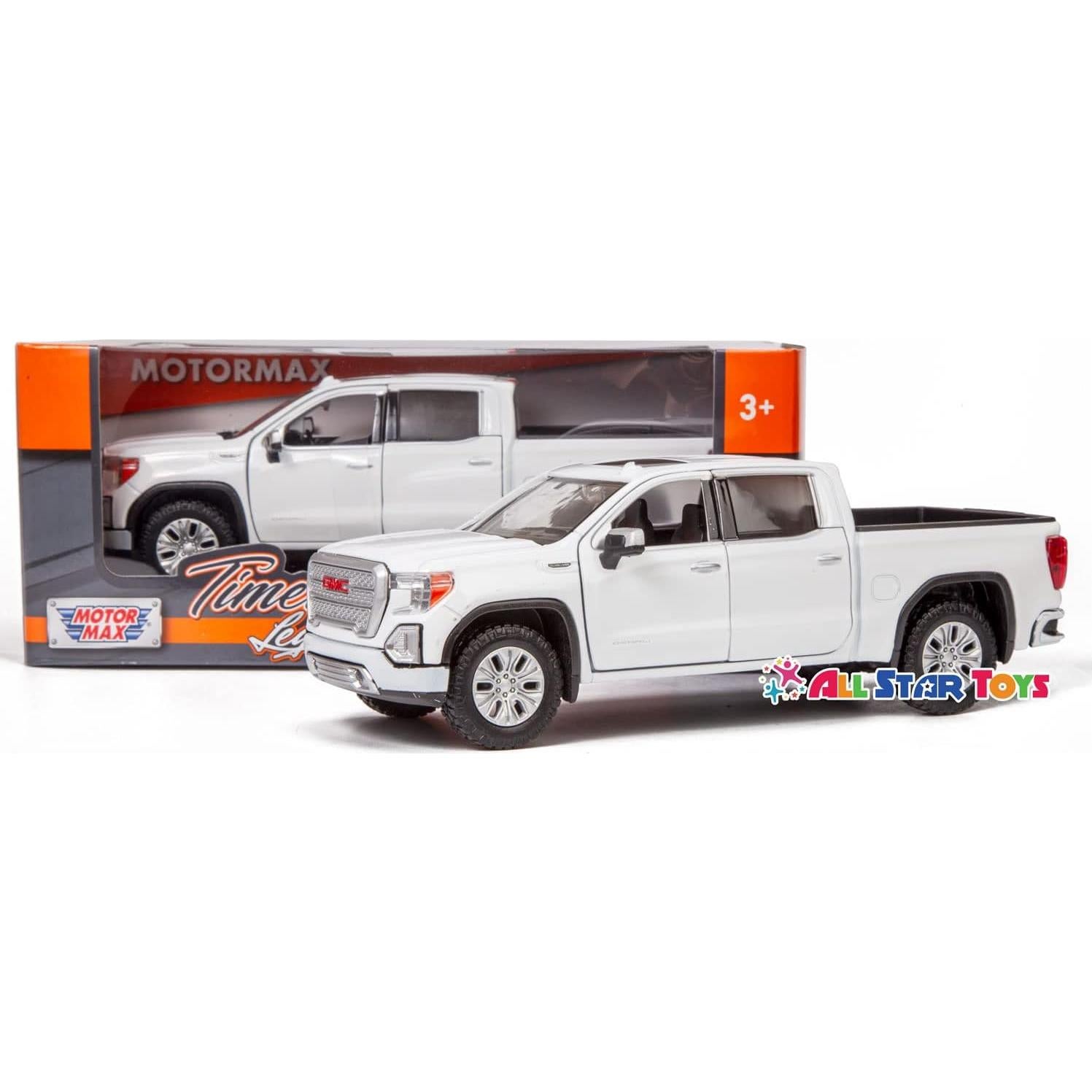 Camioneta Diecast 2019 GMC Sierra 1500 Denali 1/27 Motor Max