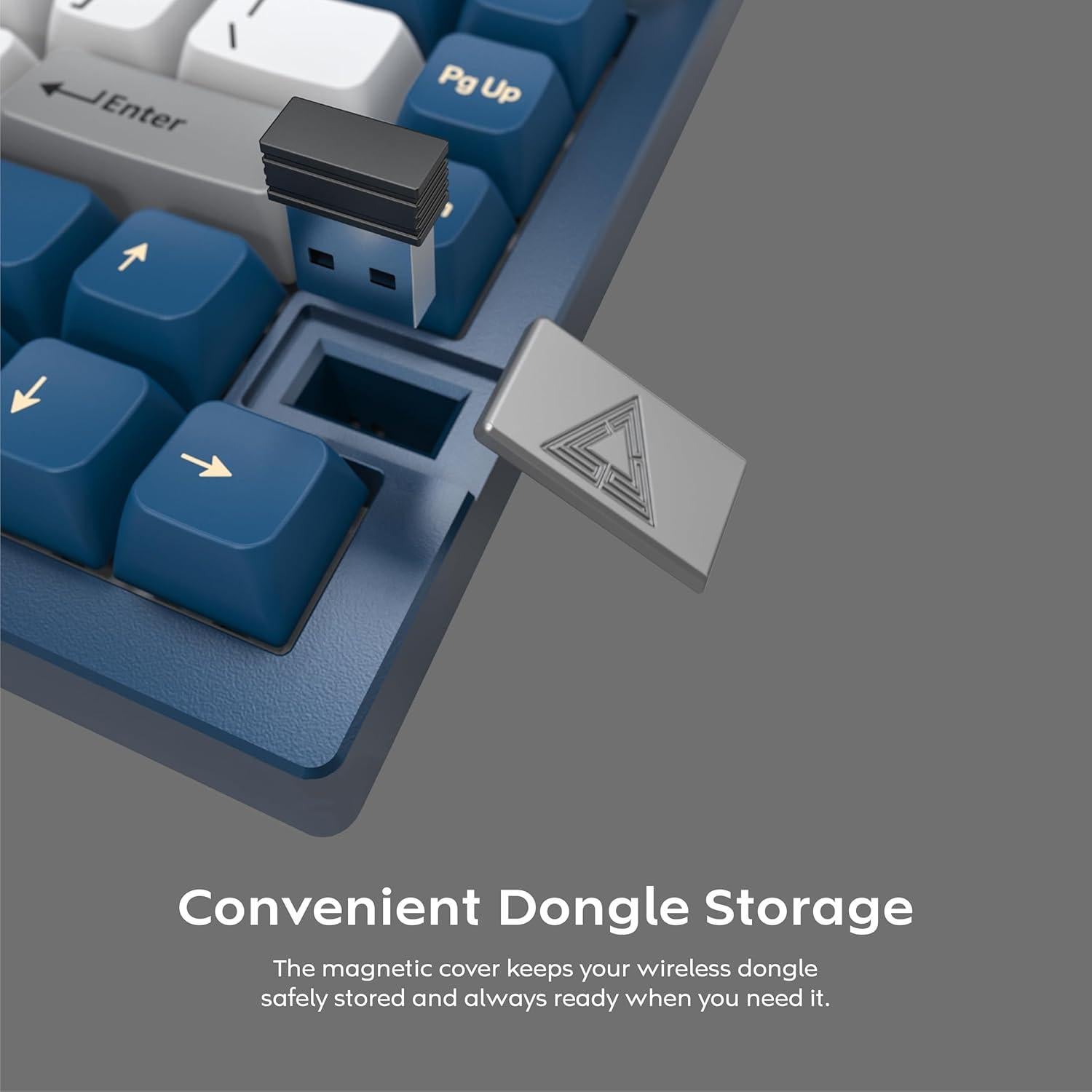 Teclado Mecánico Inalámbrico Montech MKey PRO TKL 75%