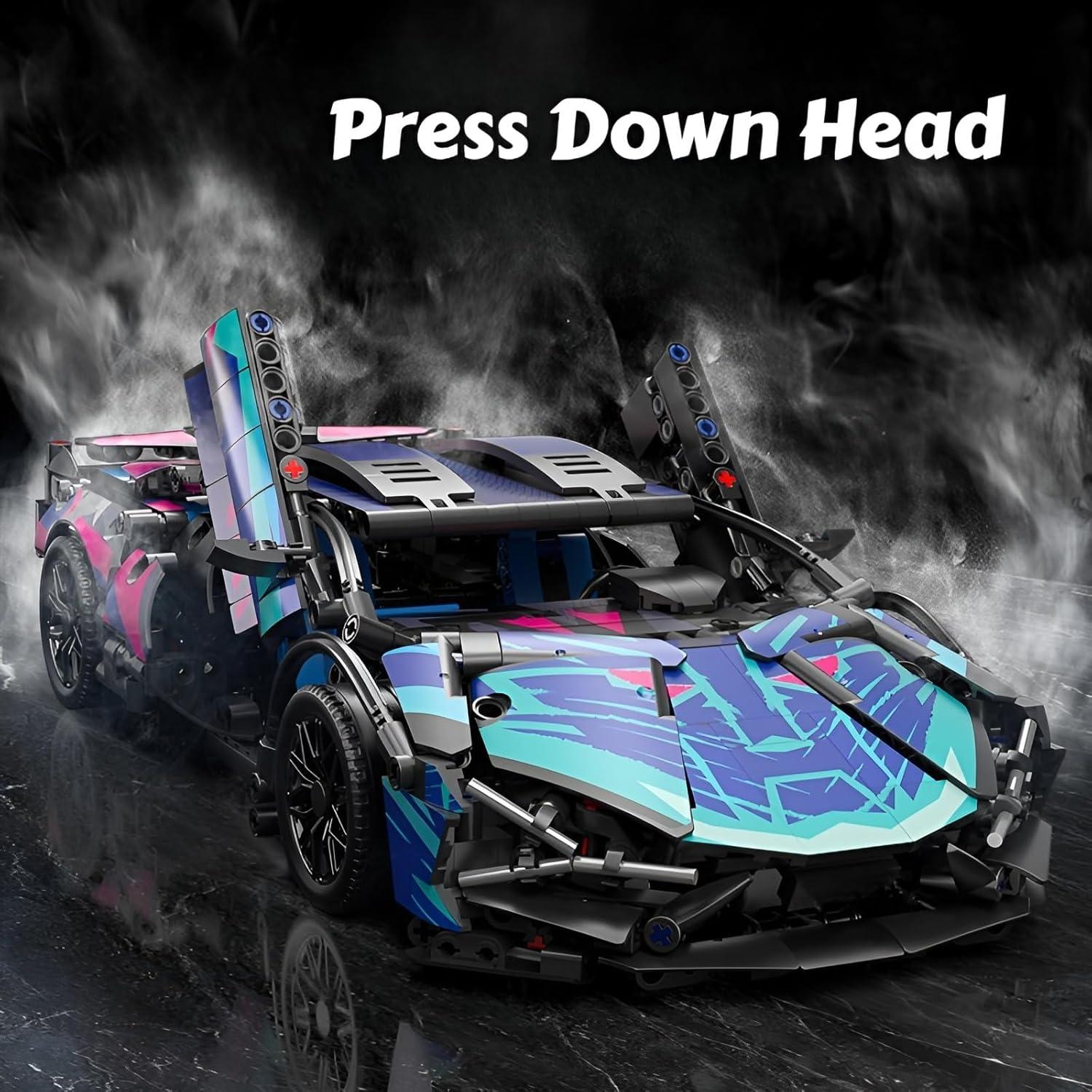 Conjunto de Bloques de Construcción Chodia Supercarro 1:14