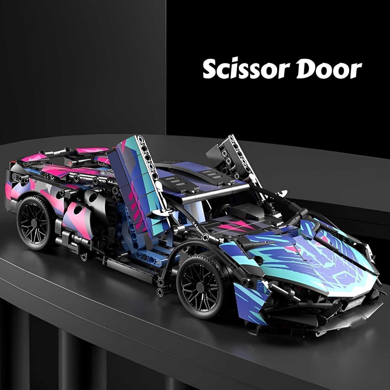 Conjunto de Bloques de Construcción Chodia Supercarro 1:14