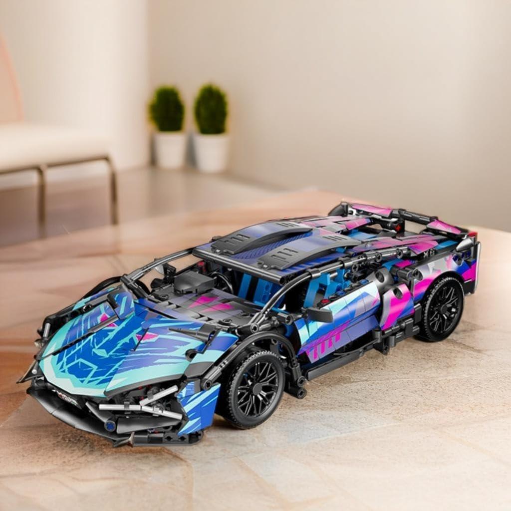 Conjunto de Bloques de Construcción Chodia Supercarro 1:14