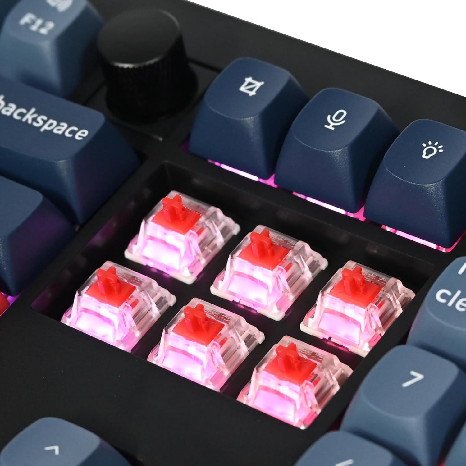 Teclado Mecánico Inalámbrico Keychron V6 Max RGB 108 Teclas
