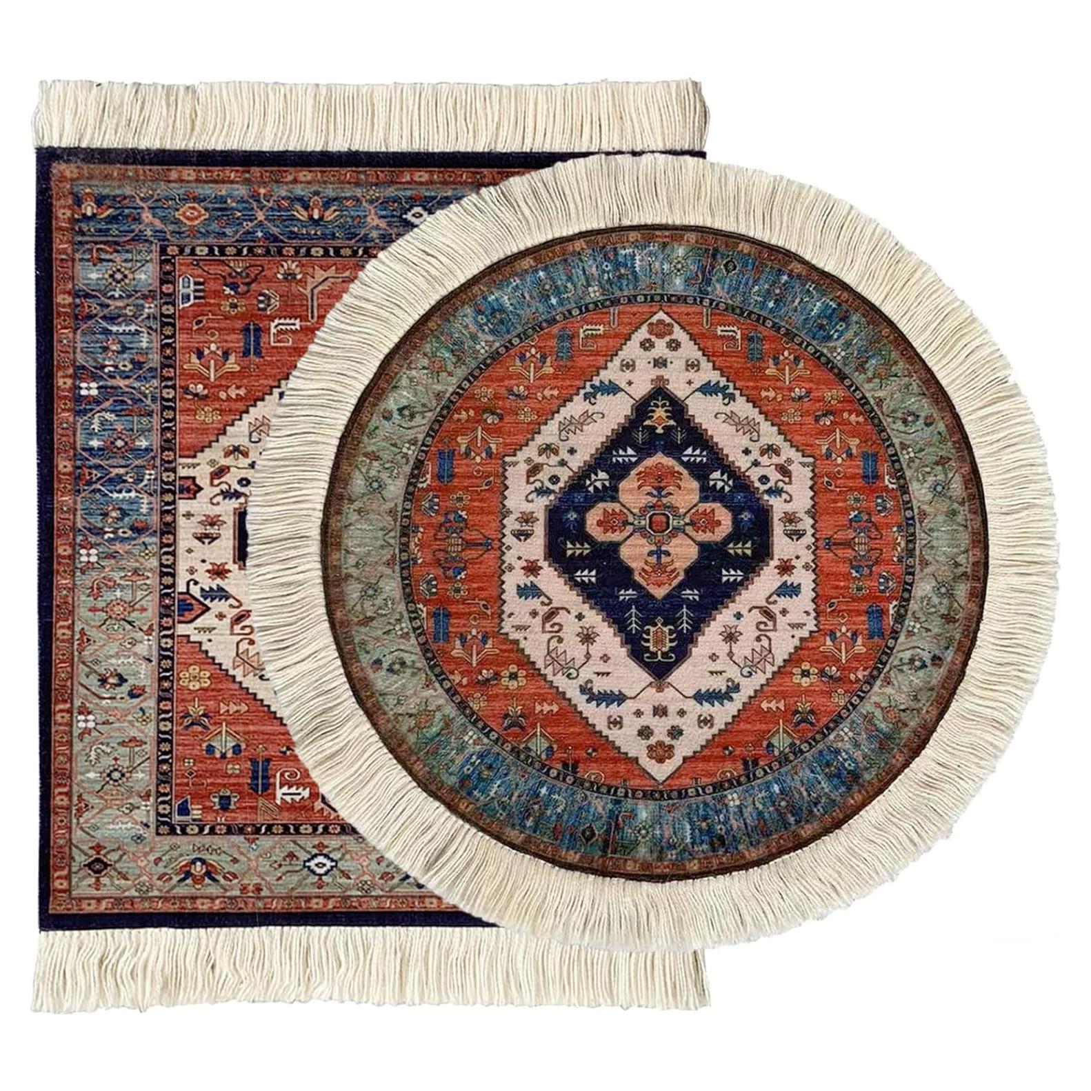 Juego de 2 Alfombrillas de Ratón Antideslizantes Antdean