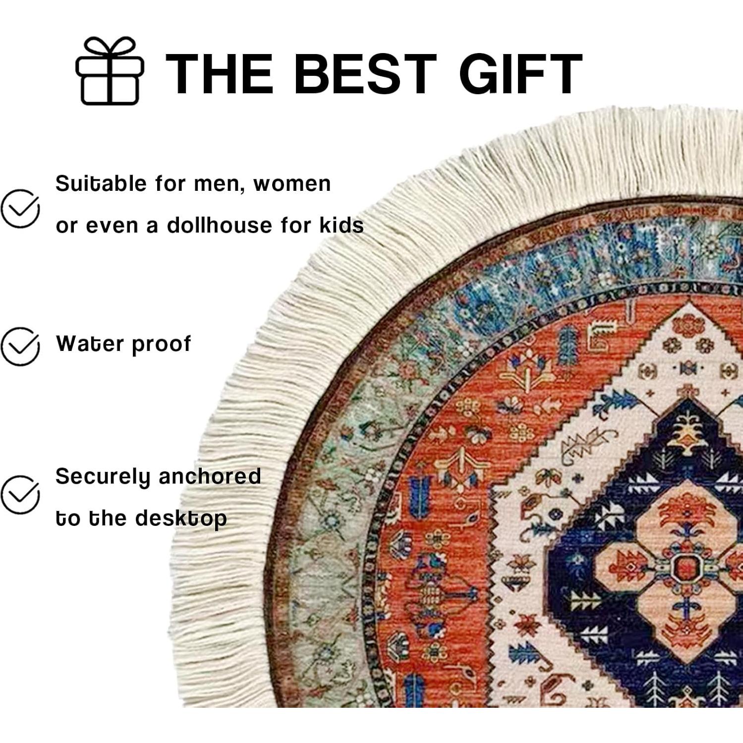 Juego de 2 Alfombrillas de Ratón Antideslizantes Antdean