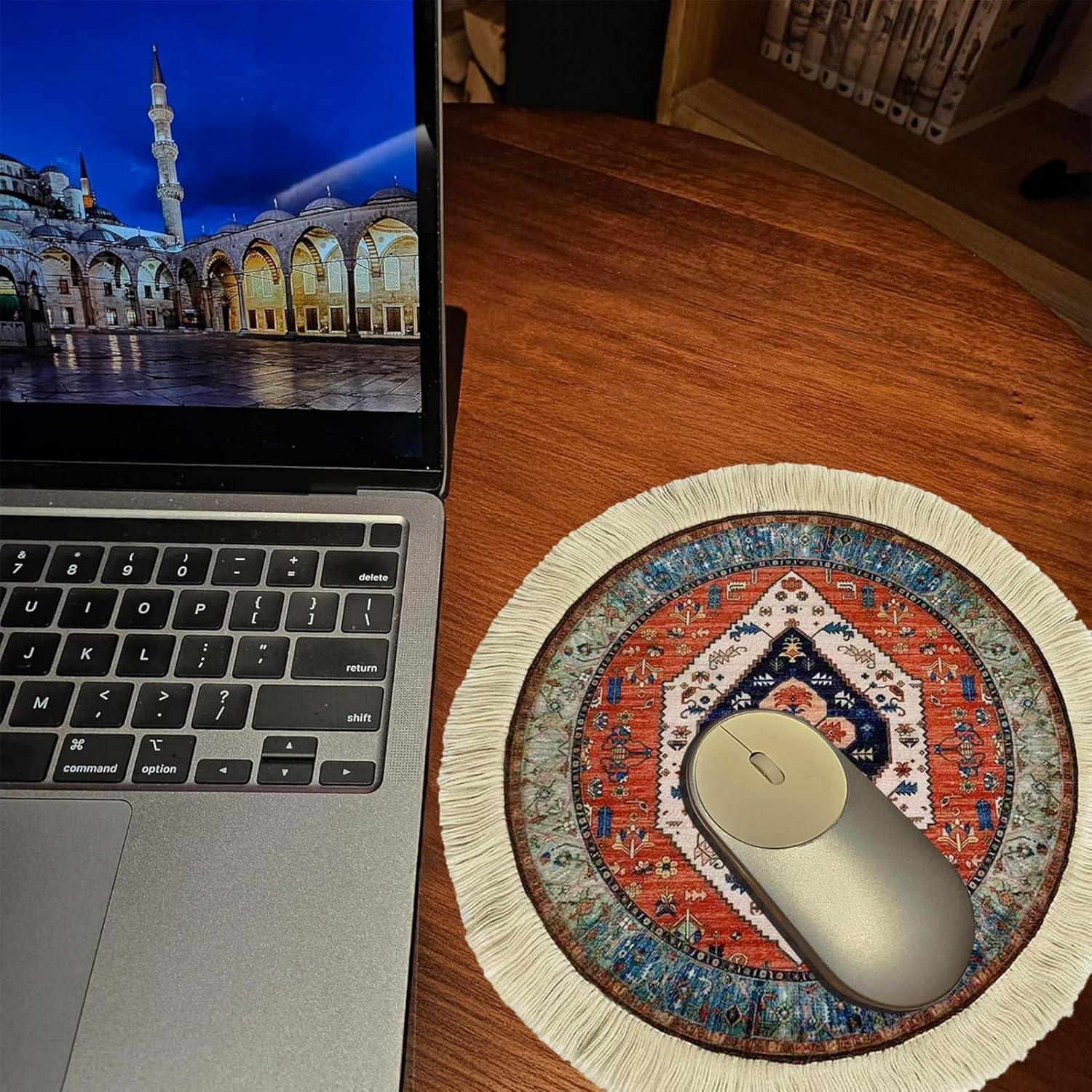 Juego de 2 Alfombrillas de Ratón Antideslizantes Antdean