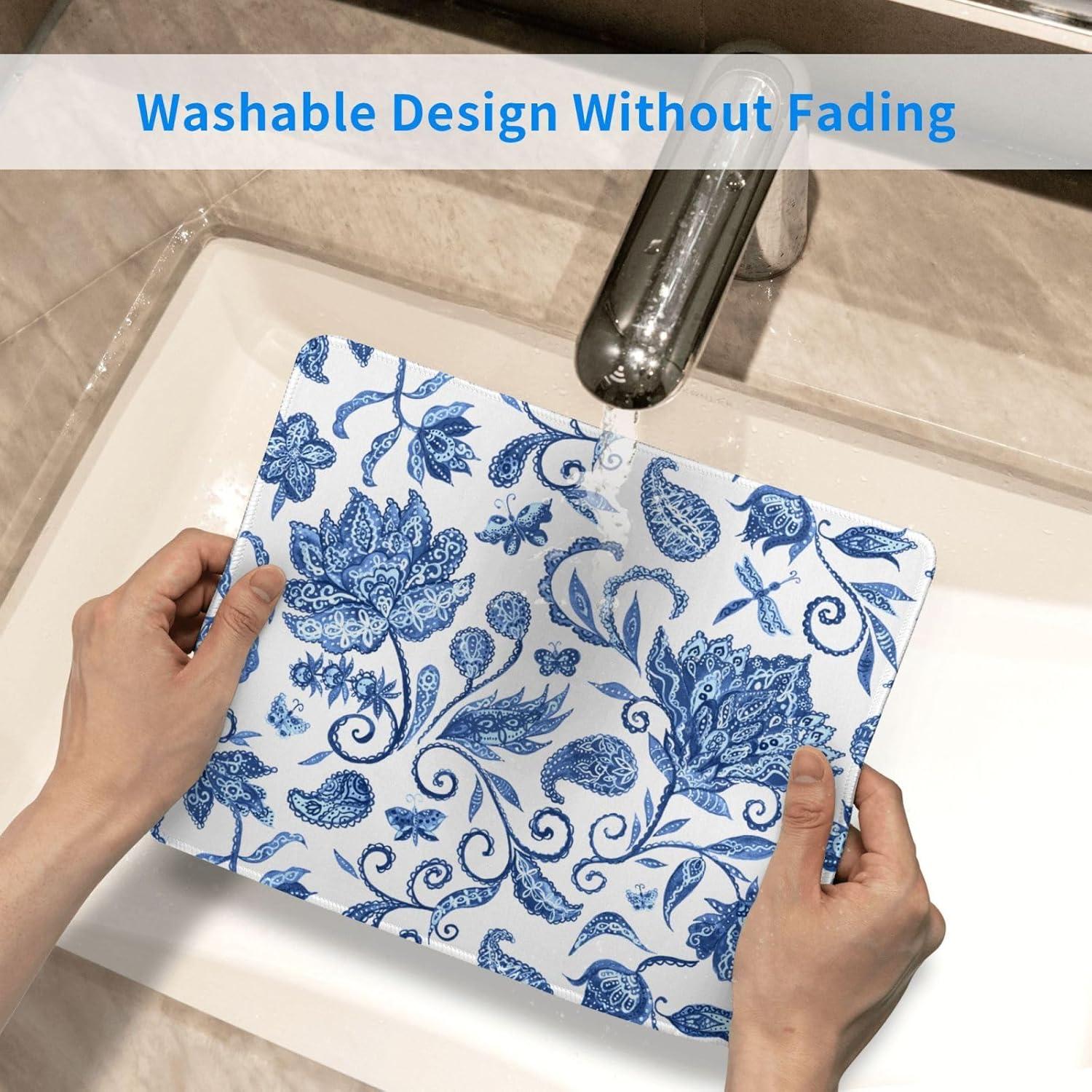 Alfombrilla de Ratón Moremohome Floral Vintage 26.2x21cm