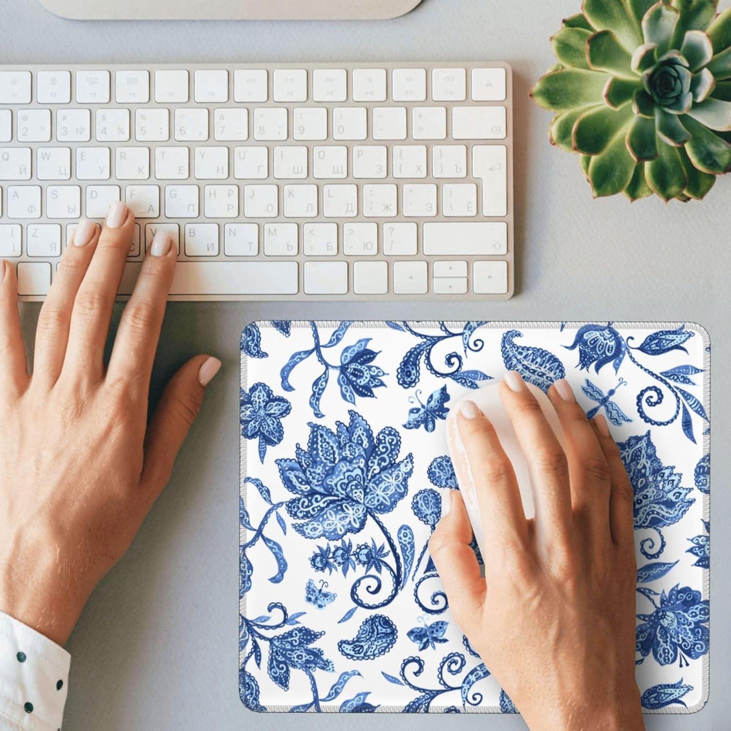 Alfombrilla de Ratón Moremohome Floral Vintage 26.2x21cm