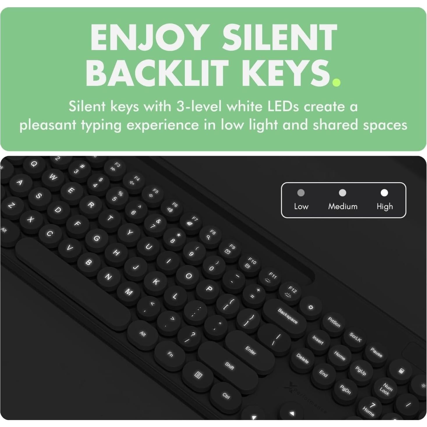 Combo Teclado y Ratón X9 Retro Iluminado Pastel Verde