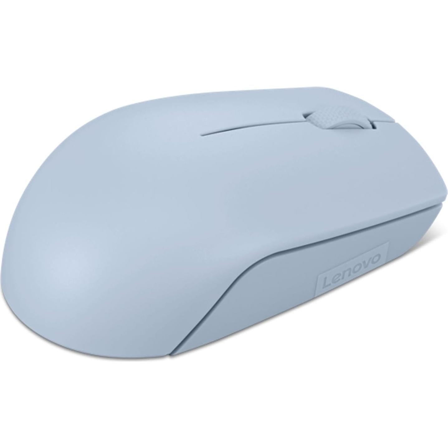 Lenovo 300 Wireless Compact Mouse – 2.4 GHz Cordless Computer Mouse for PC & Laptop with Windows – Ambidextrous Design – Optical Sensor 1000 DPI – 12-Month Battery Life – USB Nano Receiver, Black