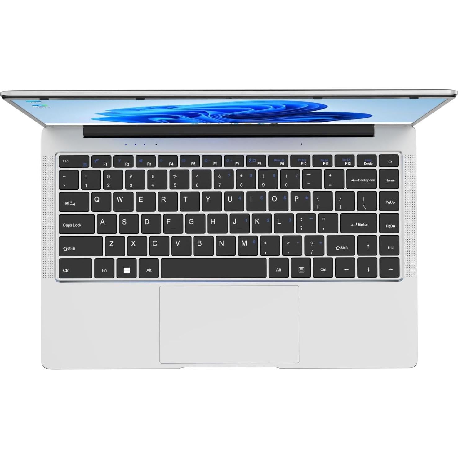 Laptop KurieTim 14.1" FHD 8GB RAM 256GB SSD Plata