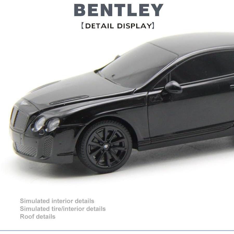 Auto RC Vinie Bentley GT Supersport 1:24 con Luces LED