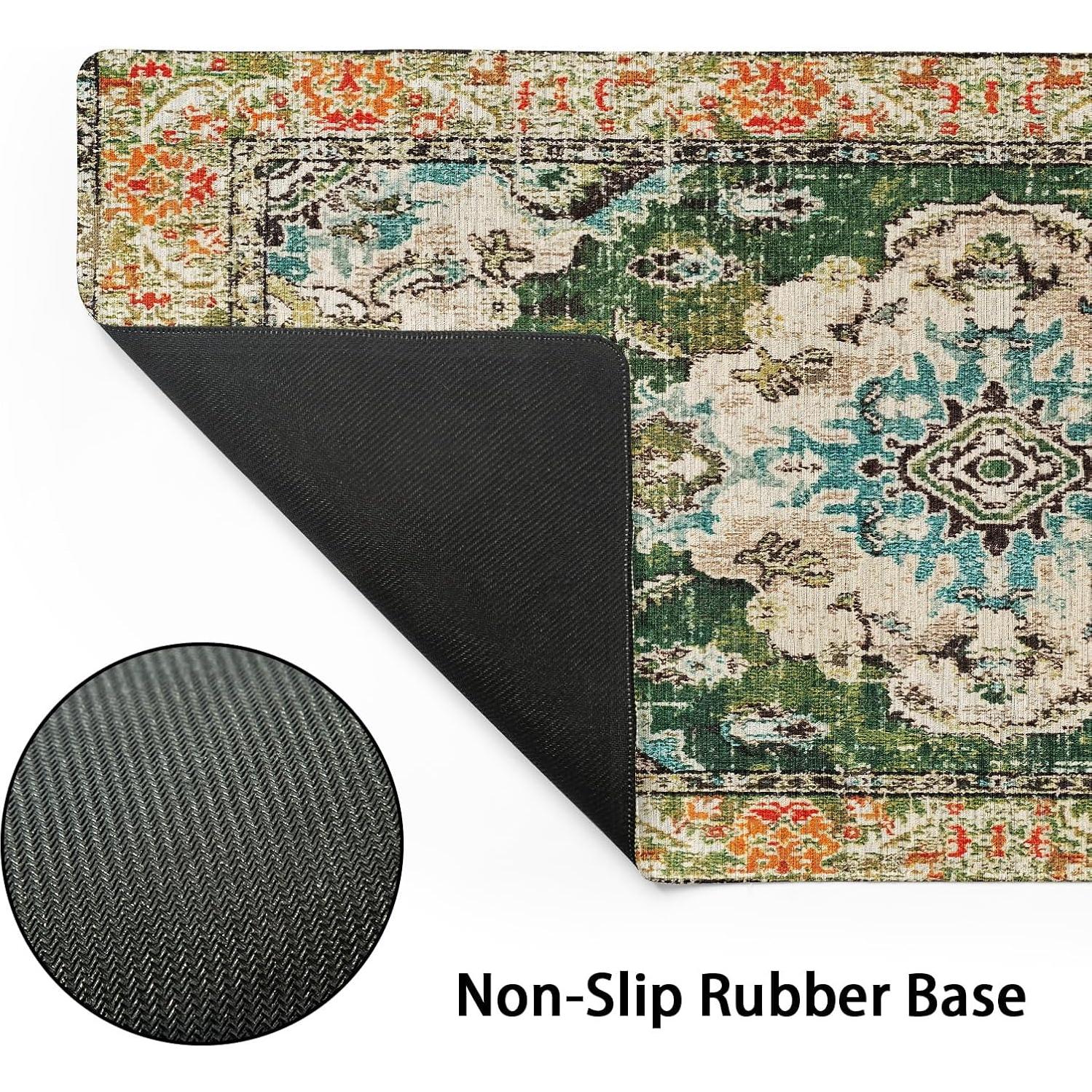 Alfombrilla de Ratón Aportt Vintage XL Verde 80x30 cm Antideslizante