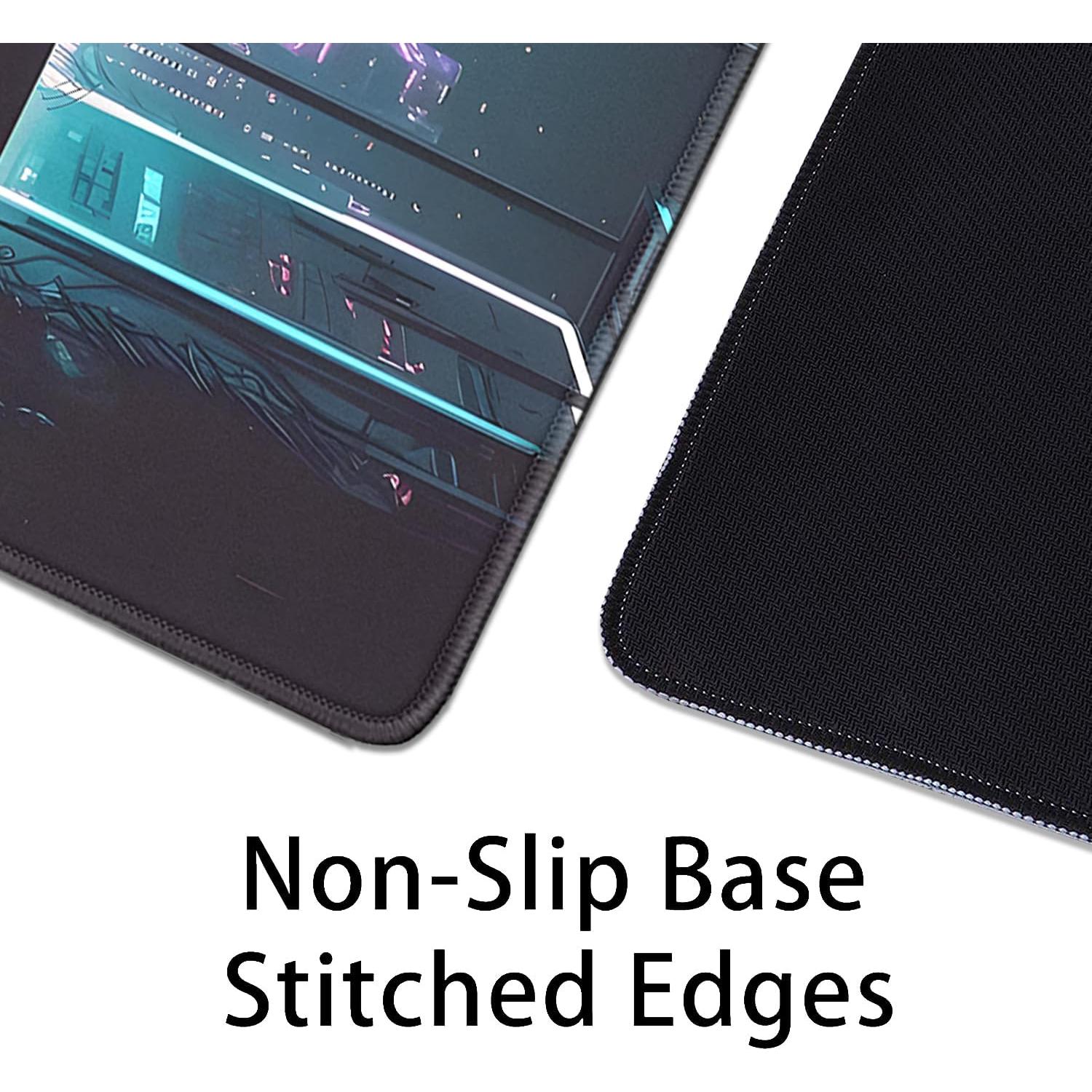 Alfombrilla de Ratón Grande LZVCTMO Gato Negro 69.85x29.97 cm