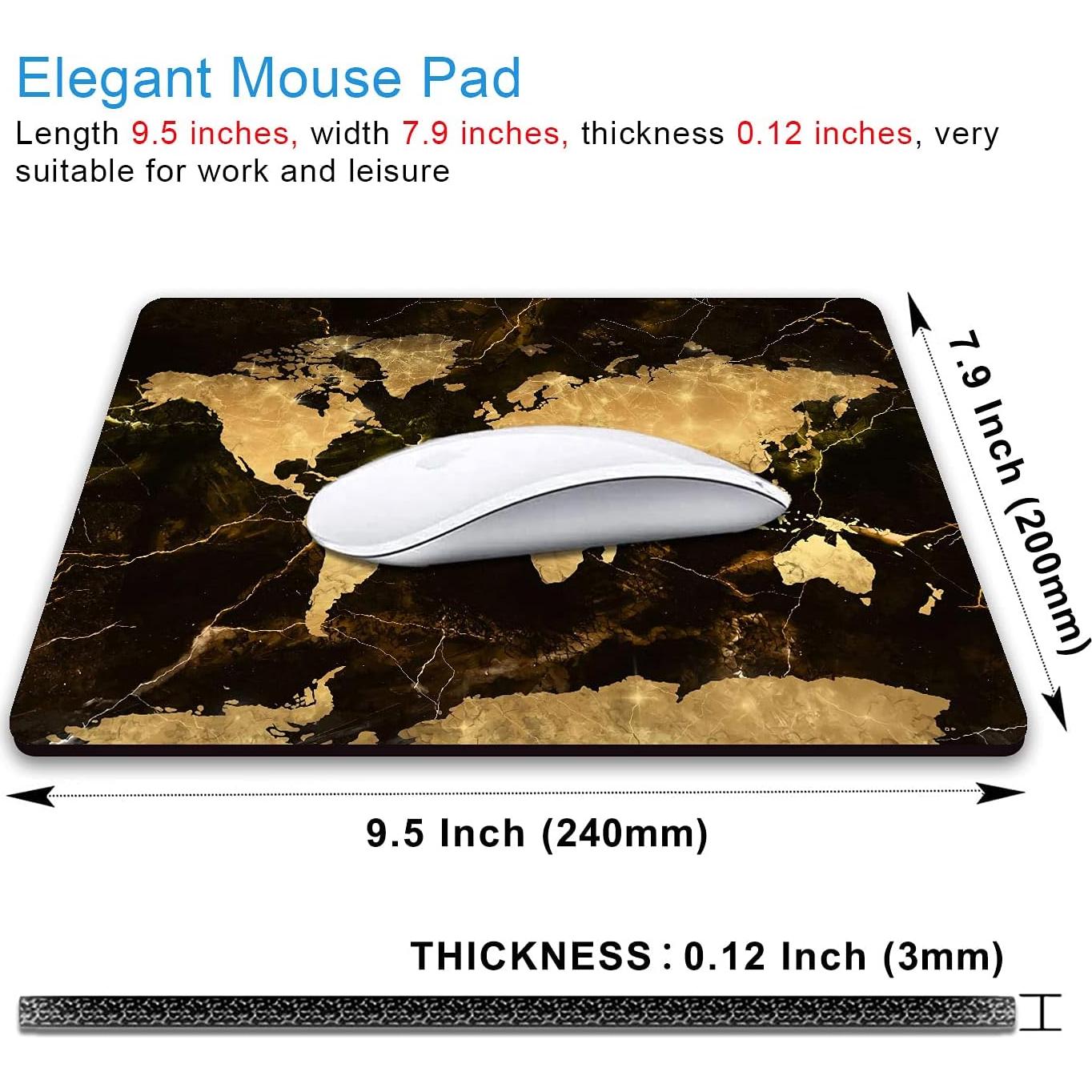 Alfombrilla de Ratón IMAYONDIA Mapa Mundial 24.1x20.1cm