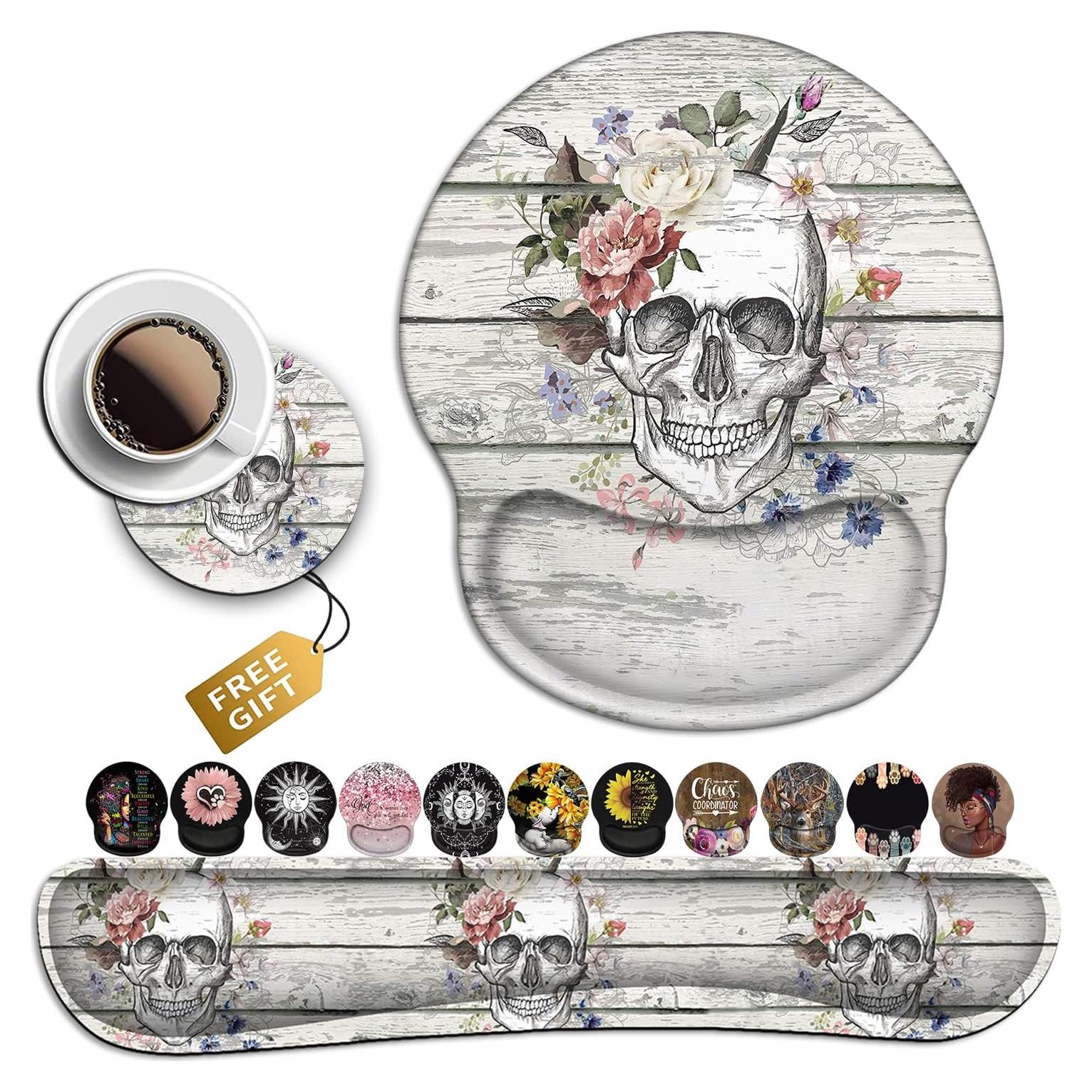 Alfombrilla de Ratón Ergonómica JVGFYNKL con Soporte de Gel